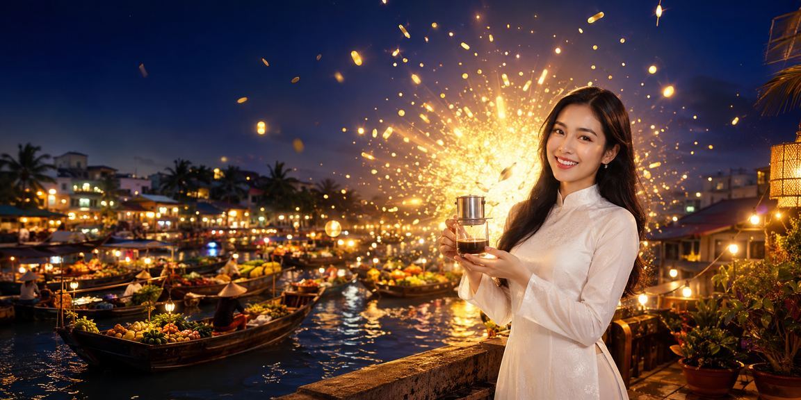 Người dùng Cần Thơ theo dõi sự kiện thể thao và cược trực tuyến trên điện thoại bên ly cà phê